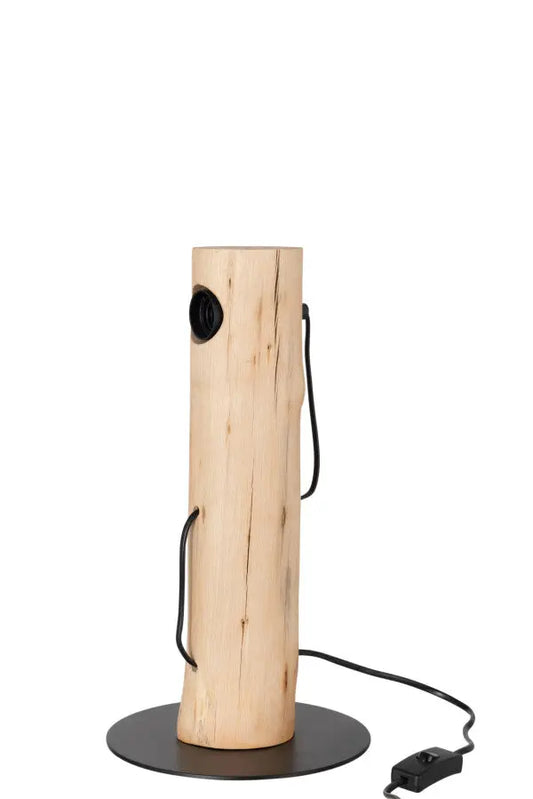 Lampe Silas Bois De Berangan Naturel J-L