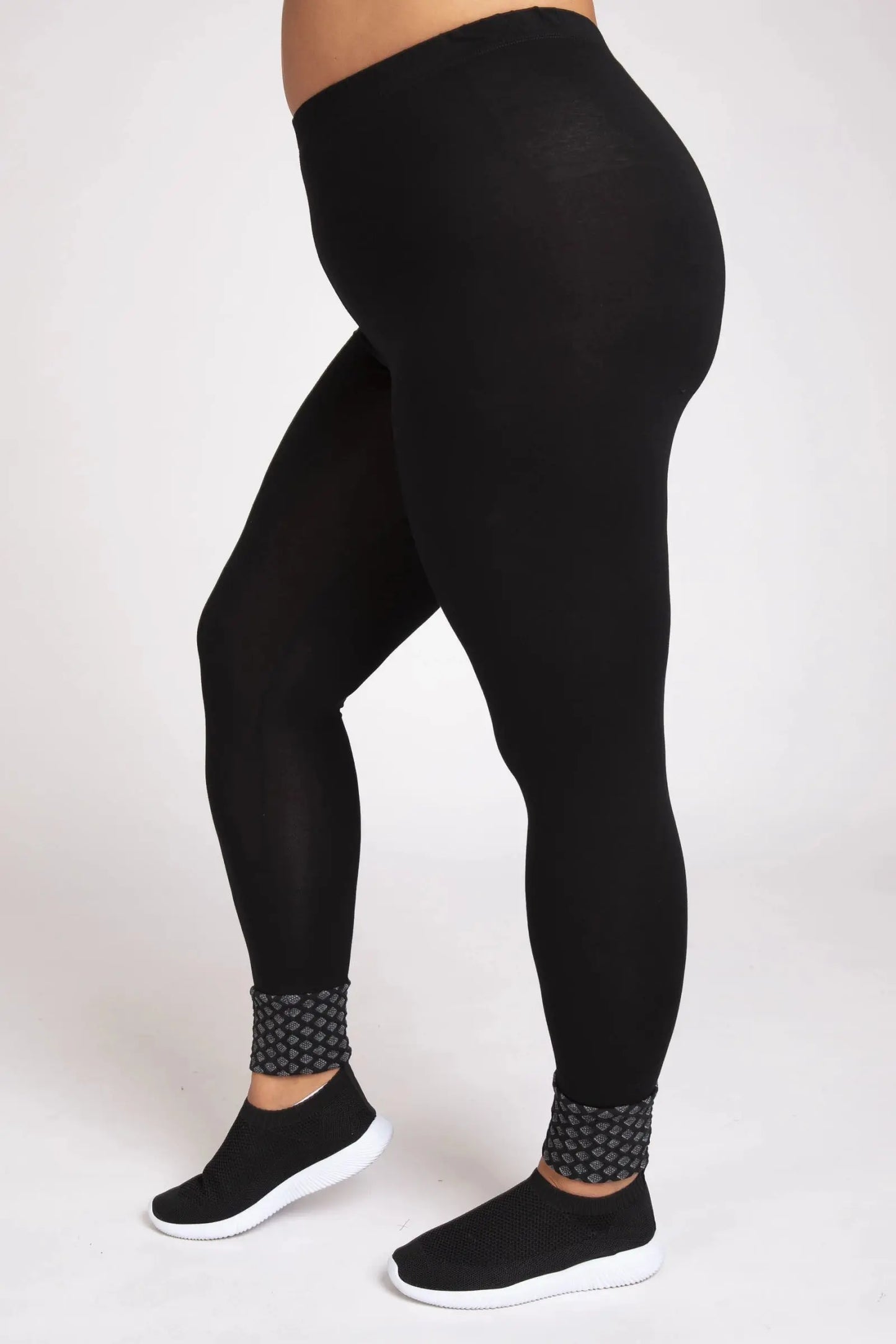 Legging bi-matière Pomme Rouge