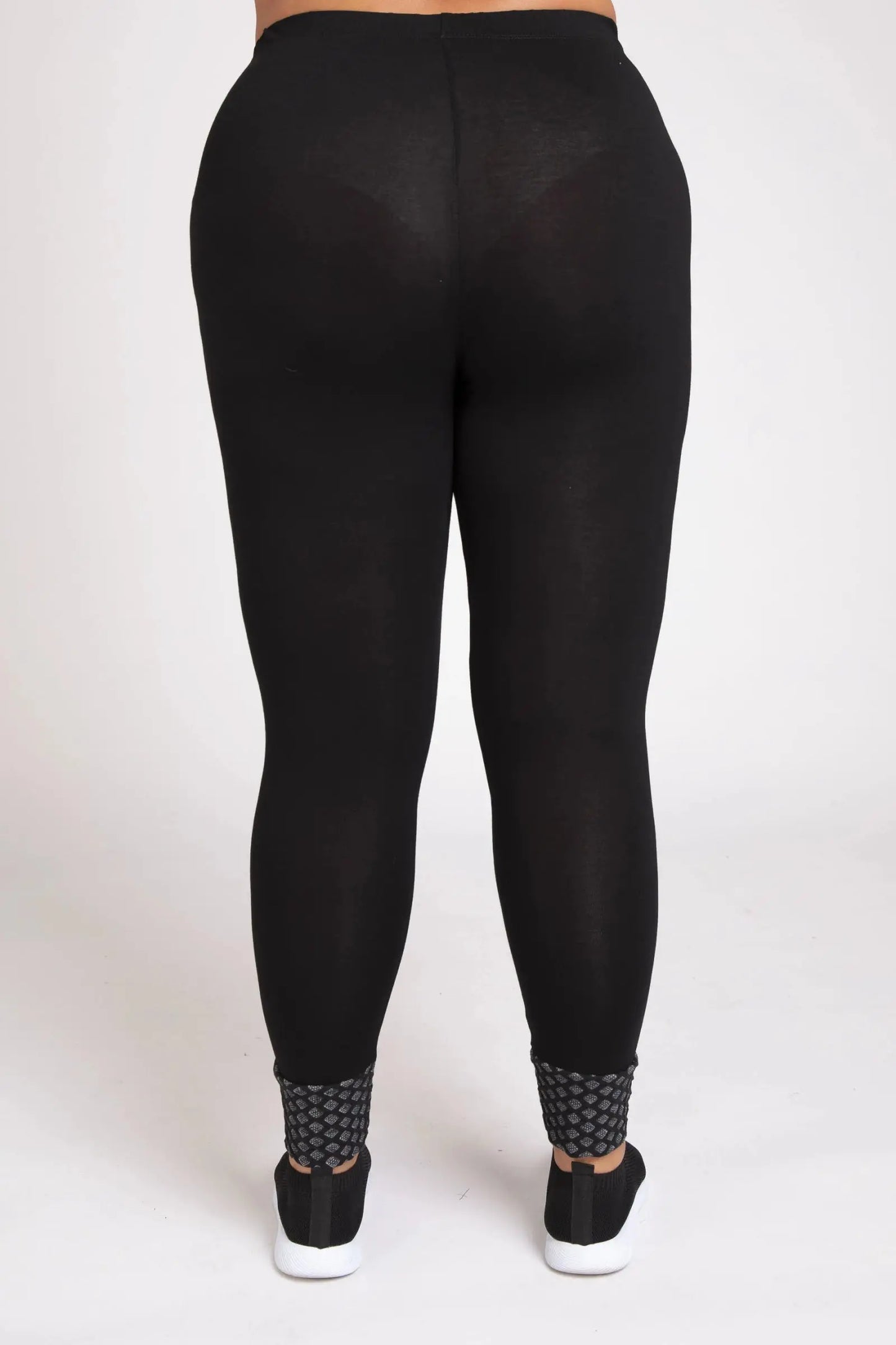 Legging bi-matière Pomme Rouge