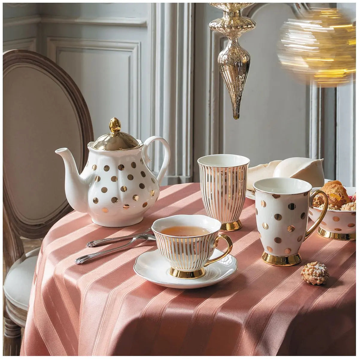 Mug Madame de Récamier - Lignes dorées Mathilde M