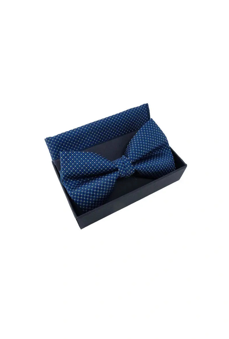 Nœud papillon pour homme avec mouchoir/pochette emballé en boîte JCL (CEINTURES ET MOI)