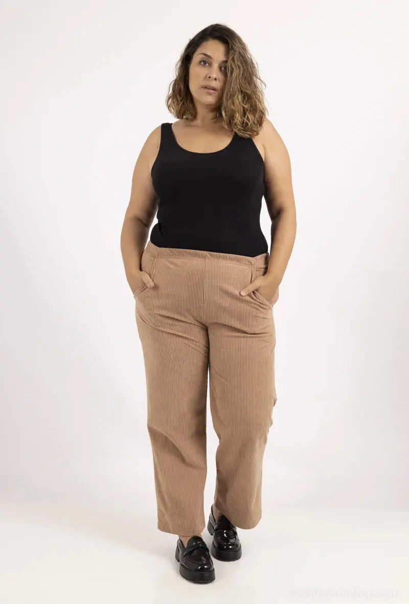 Pantalon en velours cotelé 2W Paris
