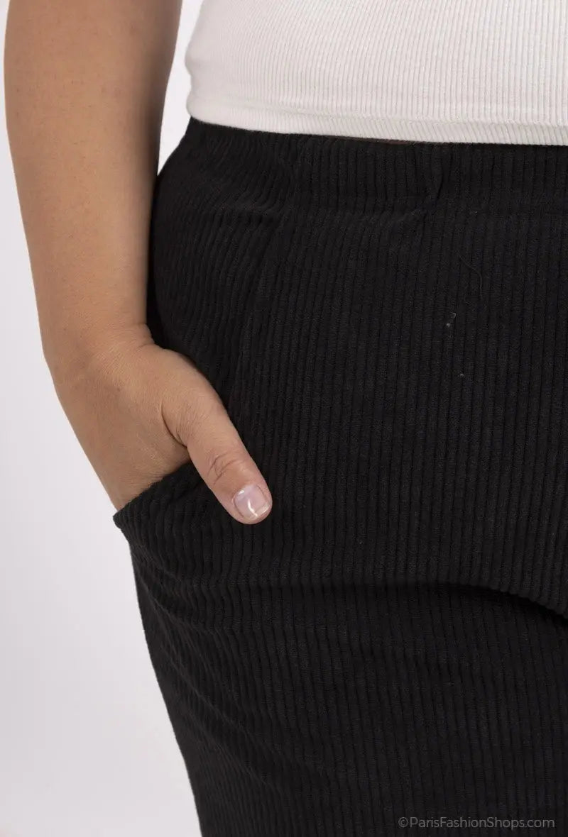 Pantalon en velours cotelé 2W Paris