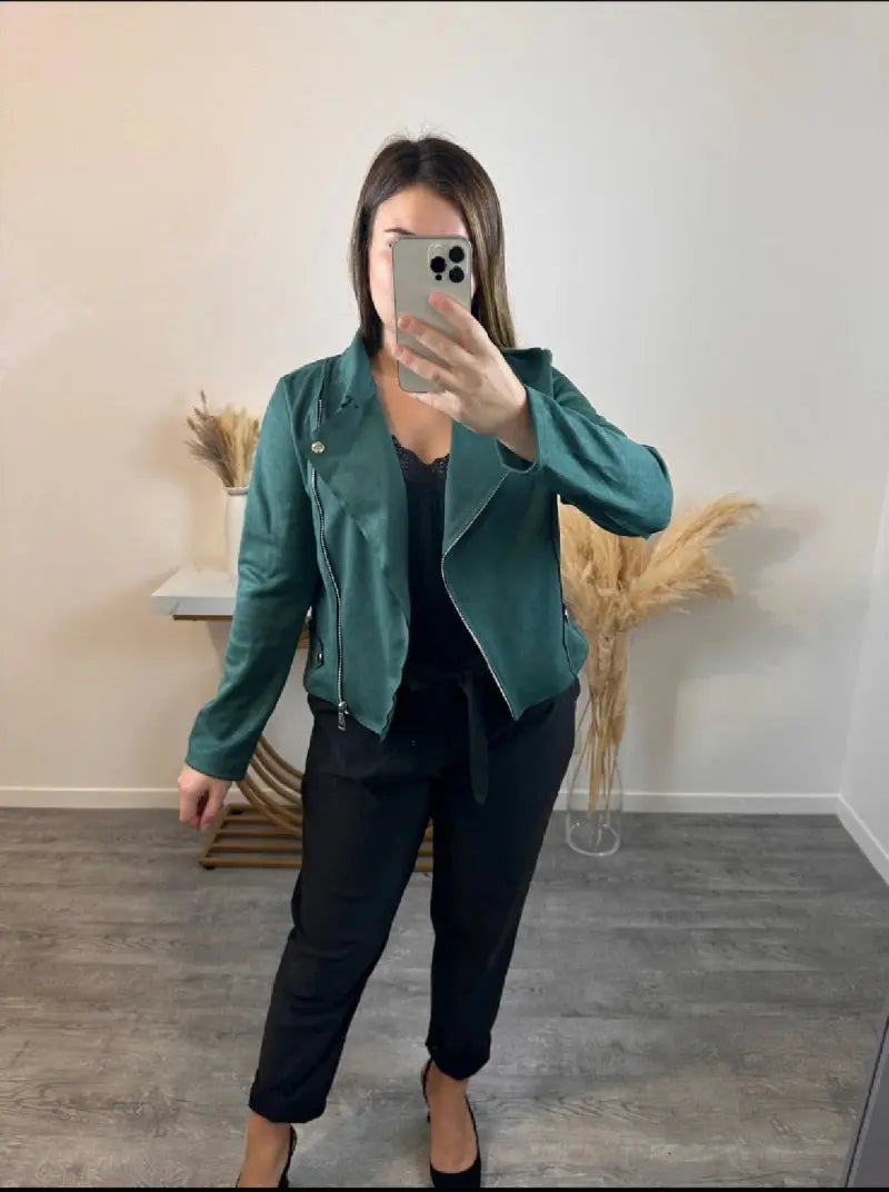 Perfecto suédine Mily