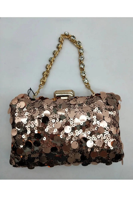 Pochette à sequins de soirée LX MODA