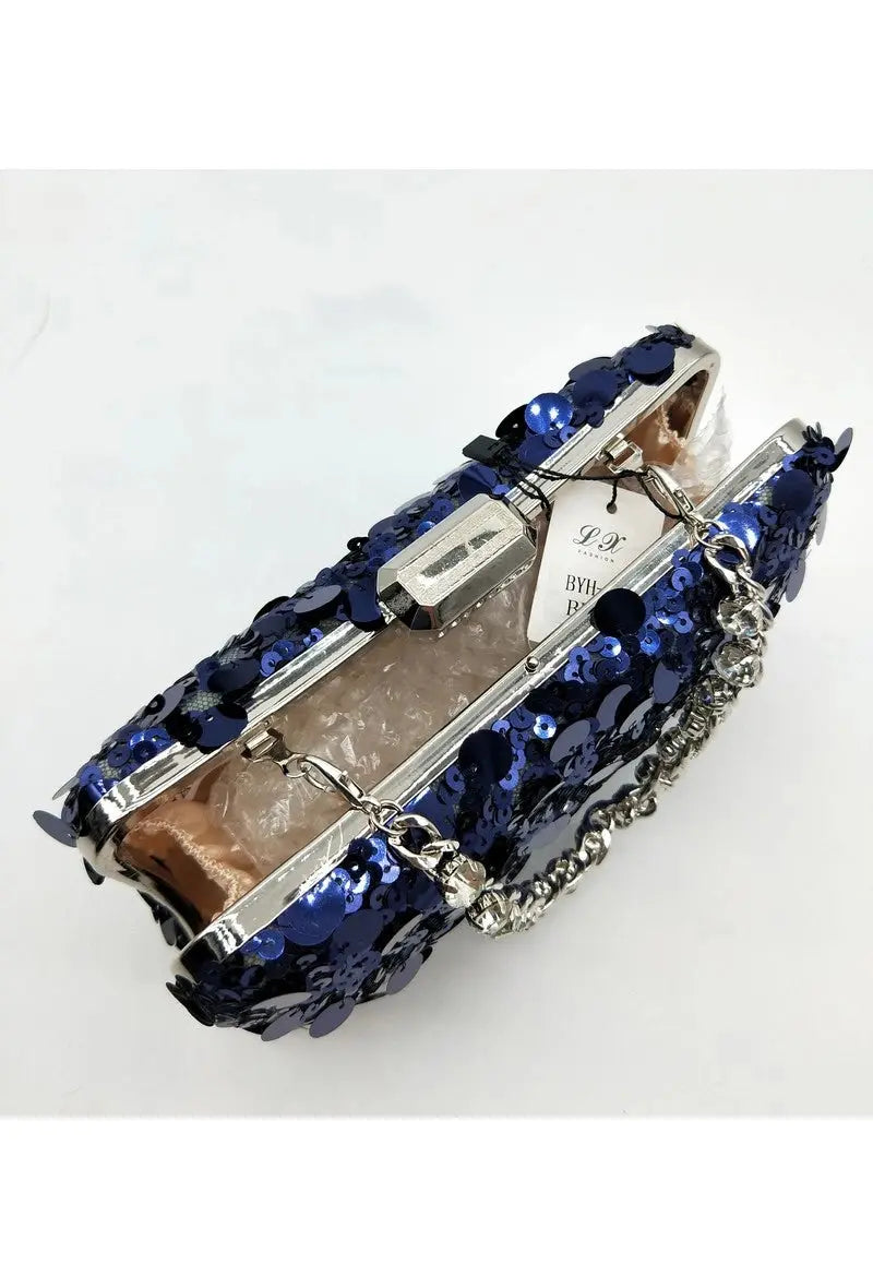 Pochette à sequins de soirée LX MODA