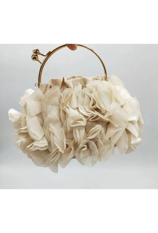 Pochette de soirée florale LX MODA