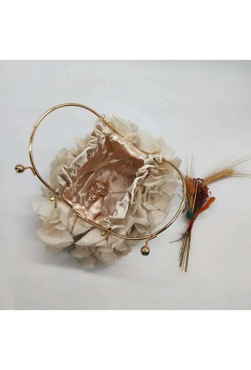 Pochette de soirée florale LX MODA