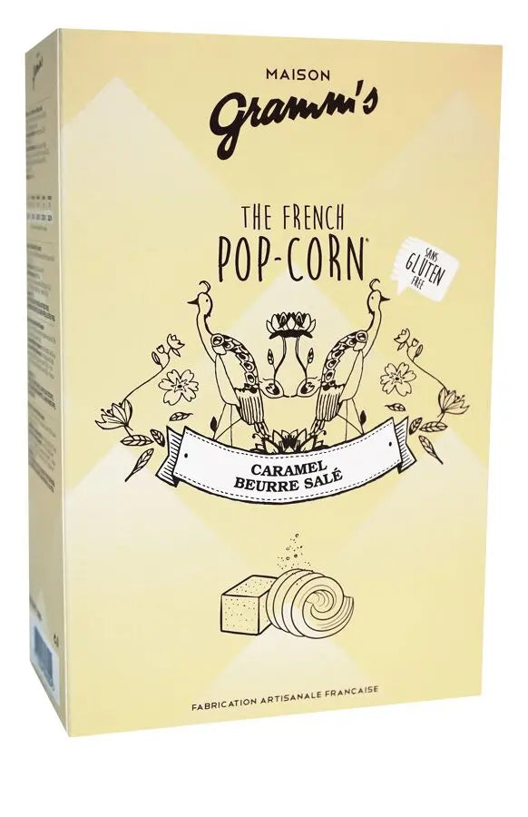 Pop-Corn Caramel beurre salé 100g Gramm's - LA MANUFACTURE BIO