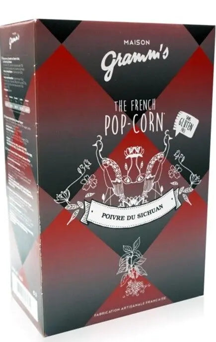 Pop-Corn Caramel beurre salé Poivre du Sichuan 100g Gramm's - LA MANUFACTURE BIO
