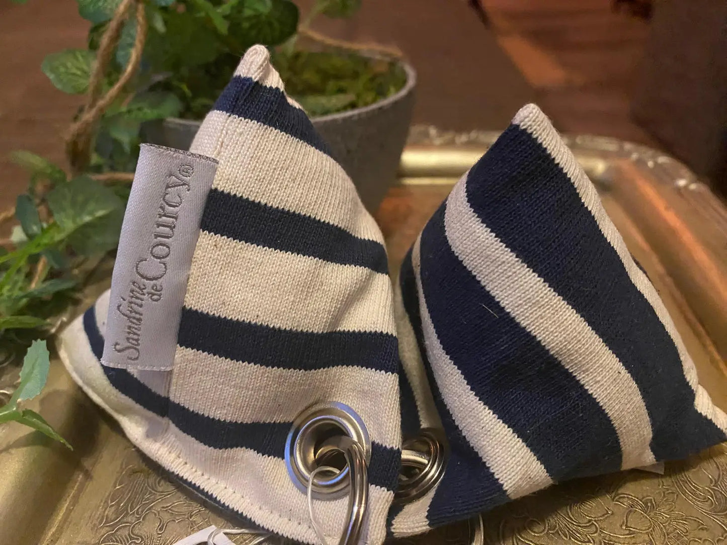 Porte clés marinière Sandrine De Courcy