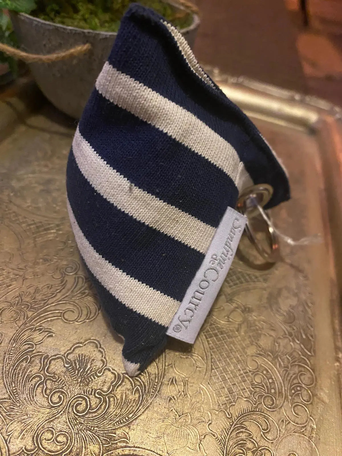 Porte clés marinière Sandrine De Courcy
