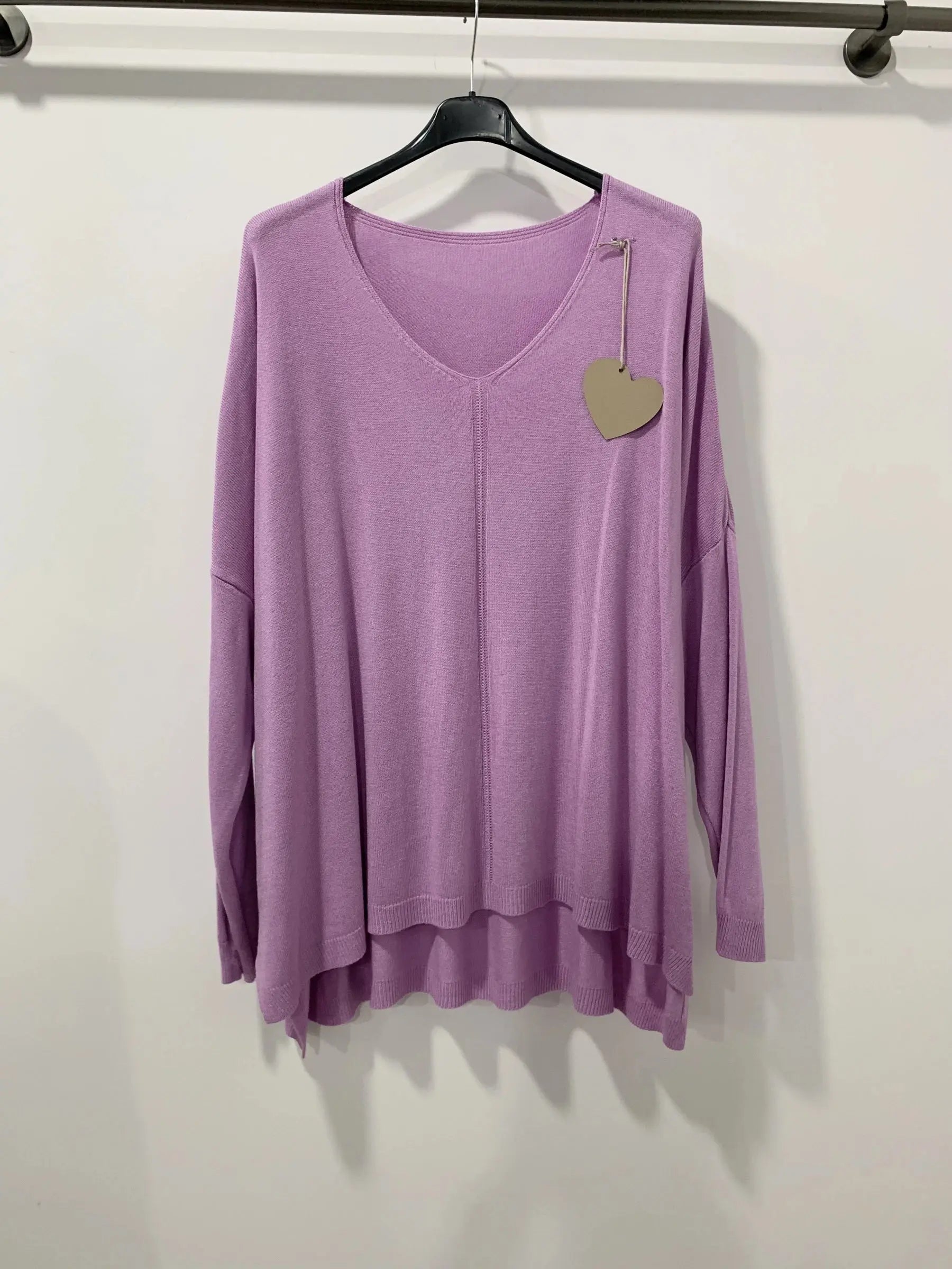 Pull fin lilas danny
