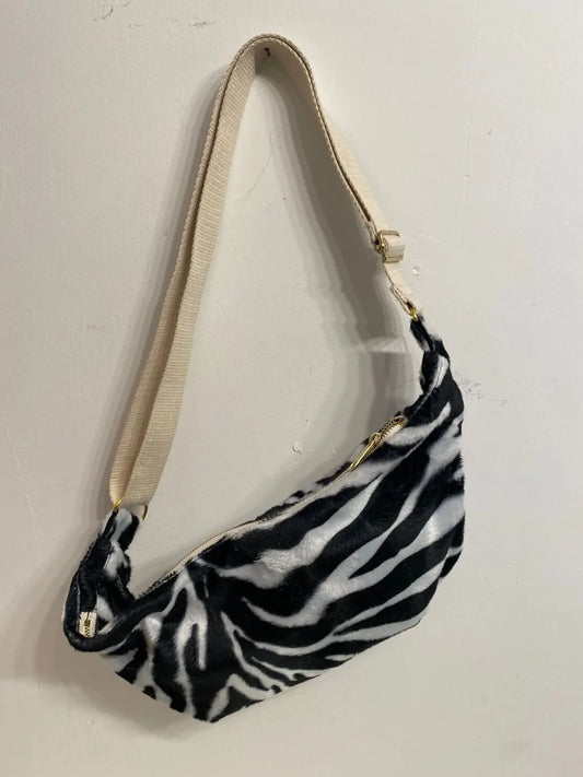 Sac banane imprimée "zèbre" Atelier de la Varangue