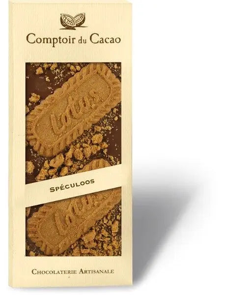 Tablette Spéculoos lait 90g Comptoir du Cacao