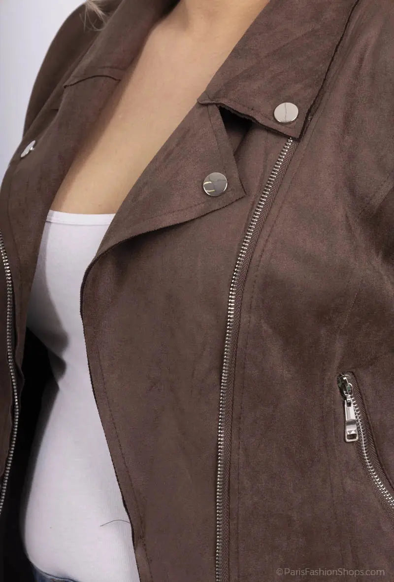 Veste suédine H F