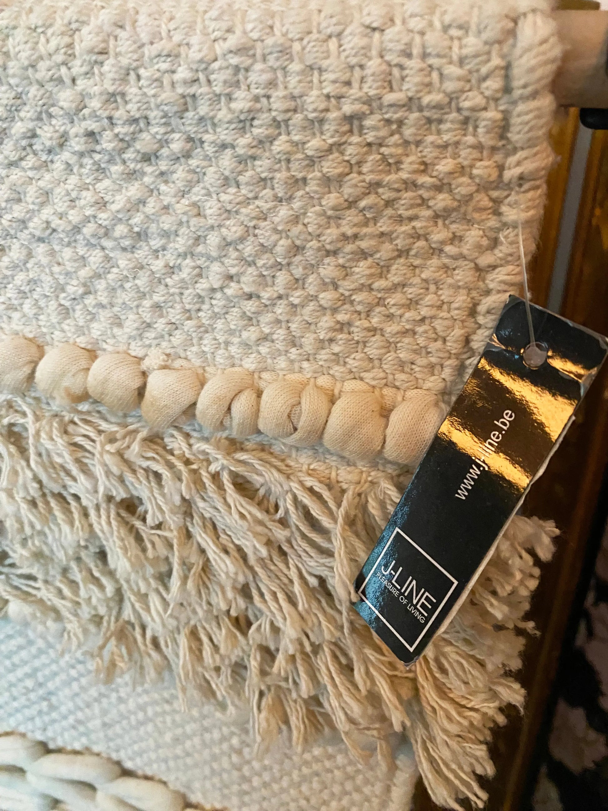 macramé naturel : décoration murale J-L